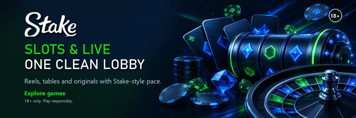 Stake lobby and slots